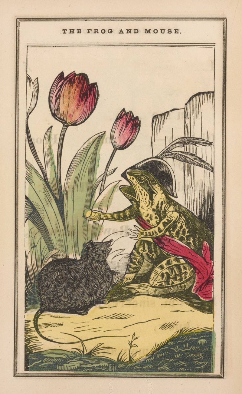 John B. Keller - The little frog and pretty mouse Pl.5
