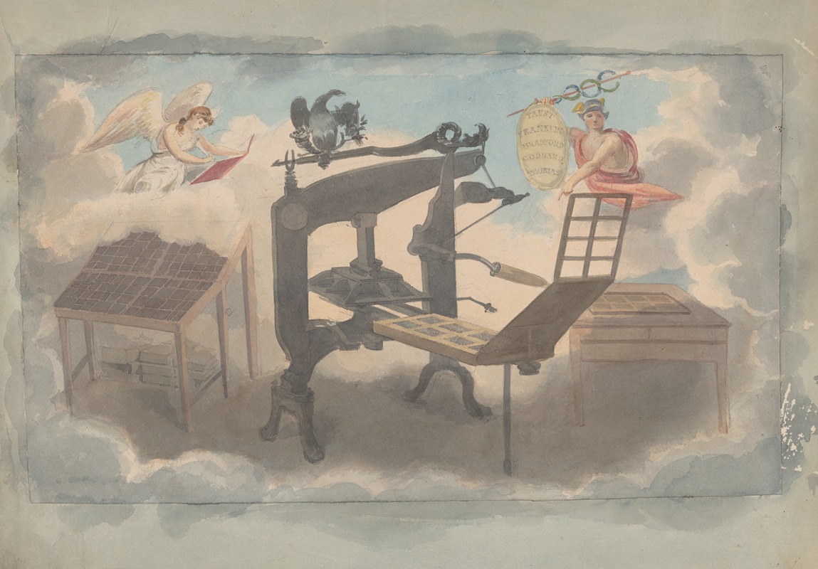 John Rubens Smith - An allegory on printing
