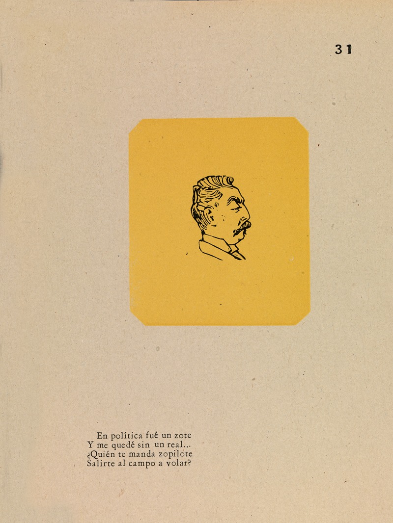 José Guadalupe Posada - The Honest Politician