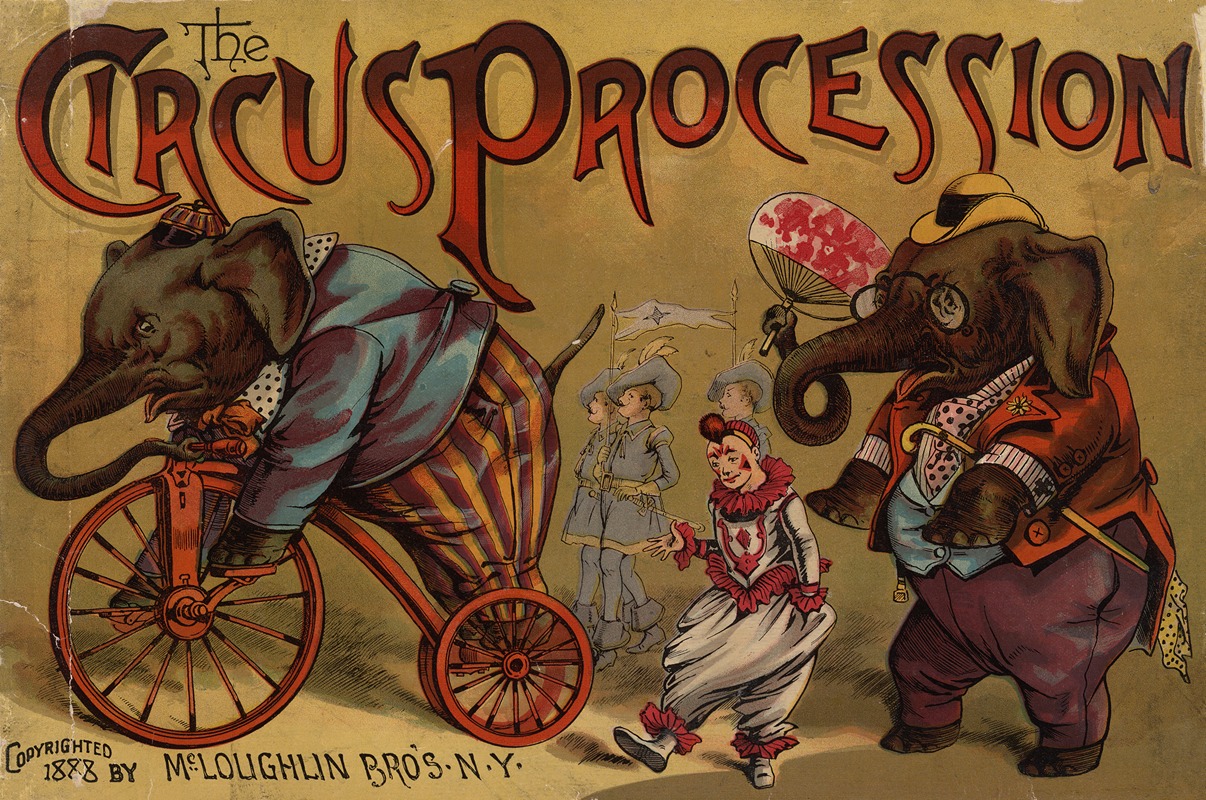 McLoughlin Bros - The Circus procession Pl.01