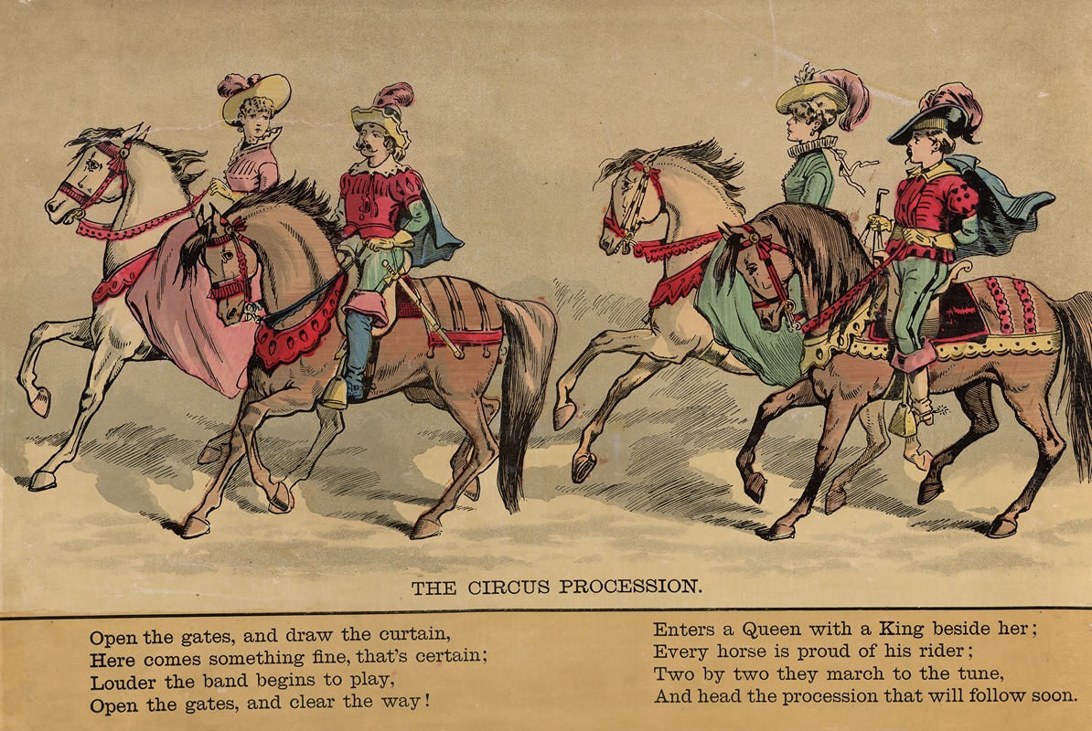 McLoughlin Bros - The Circus procession Pl.02