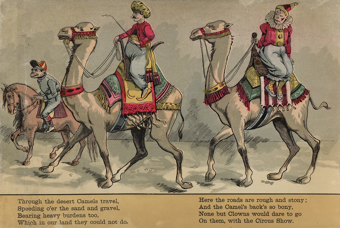 McLoughlin Bros - The Circus procession Pl.12