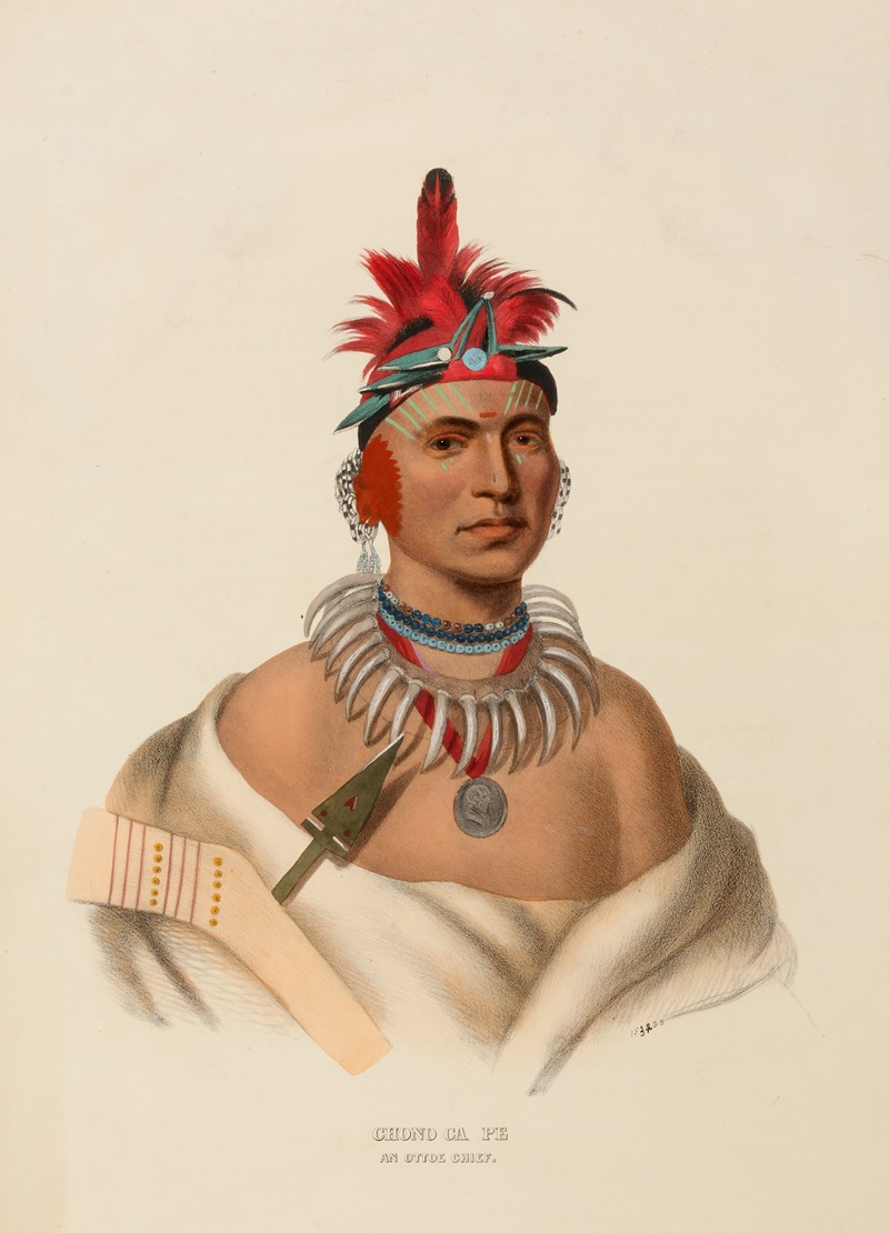 Charles Bird King - Chono Ca Pe. An Ottoe Chief