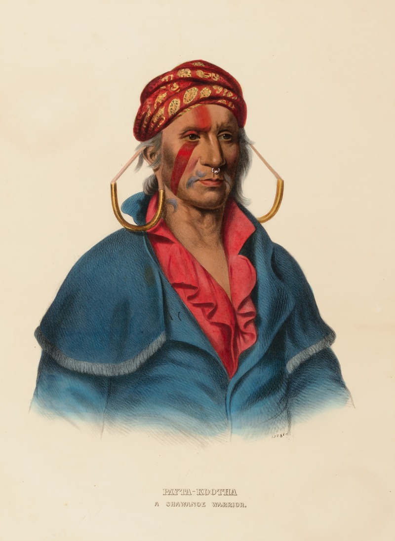 Charles Bird King - Payta-Kootha. A Shawanoe Warrior