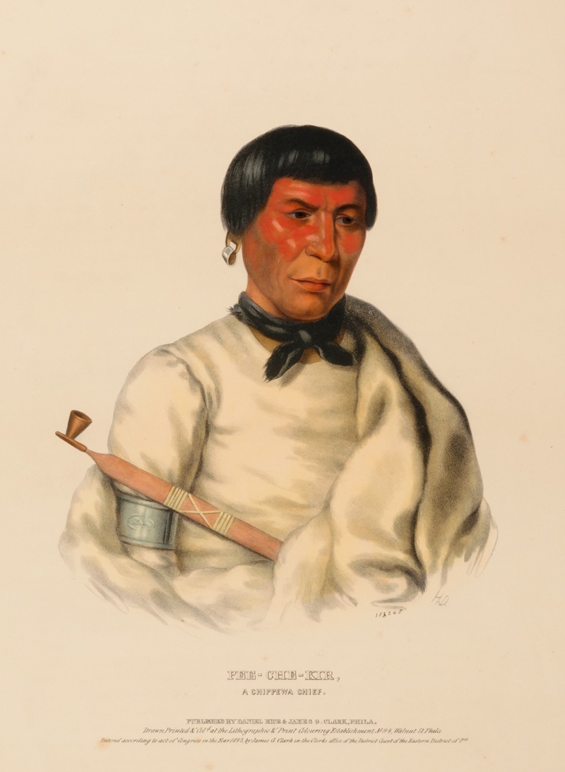 Charles Bird King - Pee-Che-Kir, A Chippewa Chief