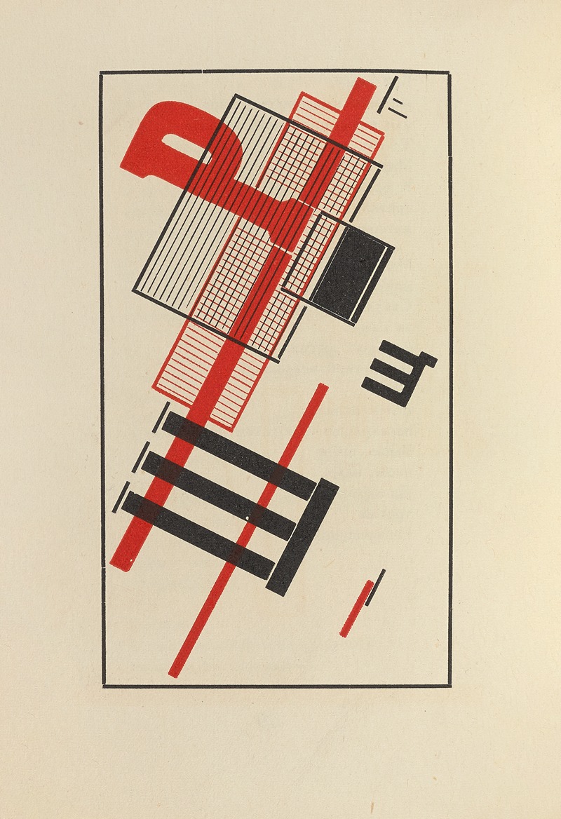 El Lissitzky - Dli︠a︡ golosa Pl.14