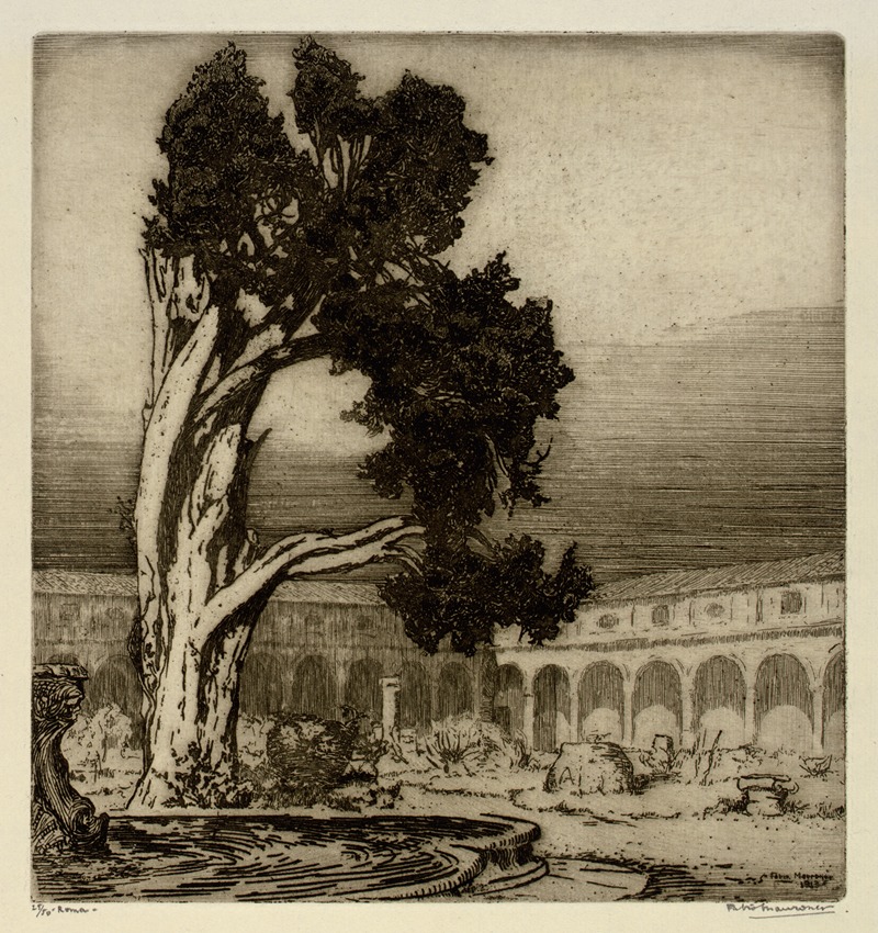 Fabio Mauroner - The Cypress of Michelangelo, Rome