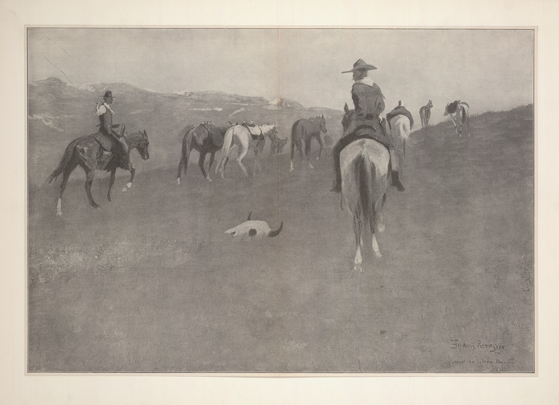 Frederic Remington - A Sure Sign