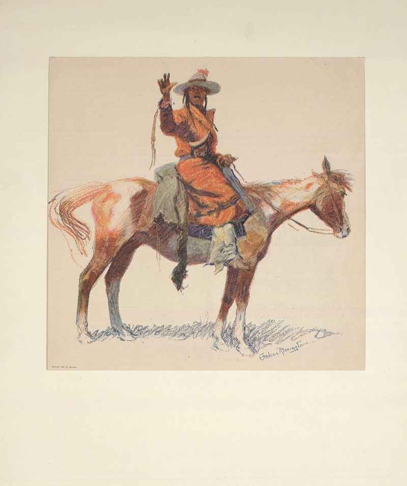 Frederic Remington - An Apache scout