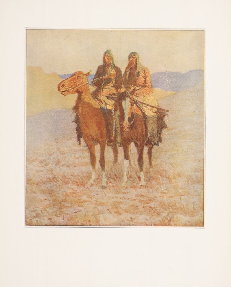 Frederic Remington - The scouts
