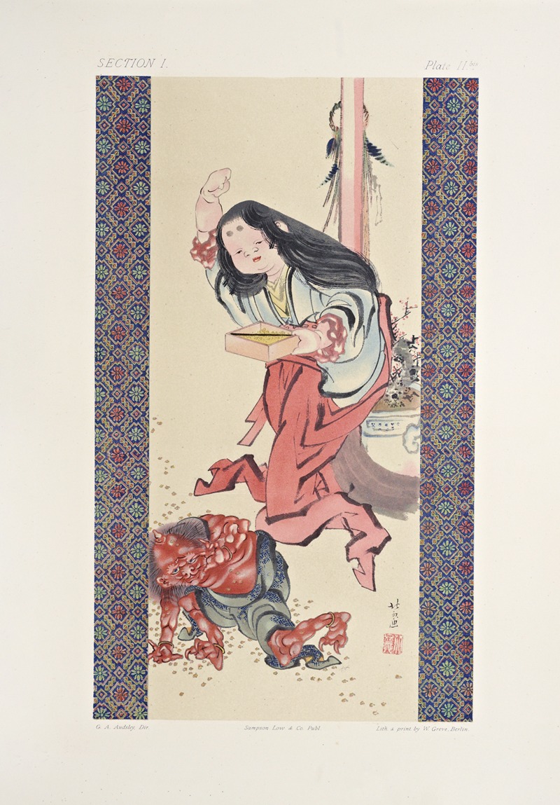 George Ashdown Audsley - The ornamental arts of Japan Pl.008
