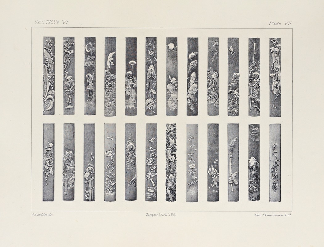 George Ashdown Audsley - The ornamental arts of Japan Pl.073