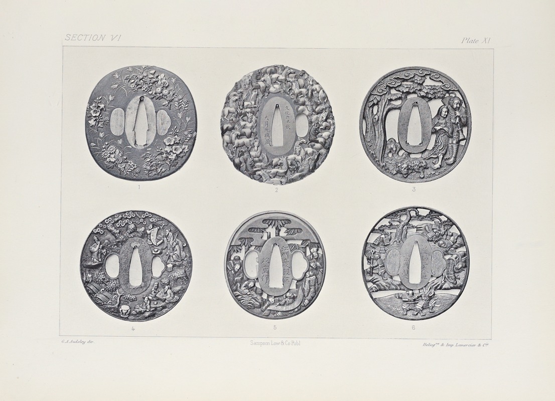 George Ashdown Audsley - The ornamental arts of Japan Pl.077