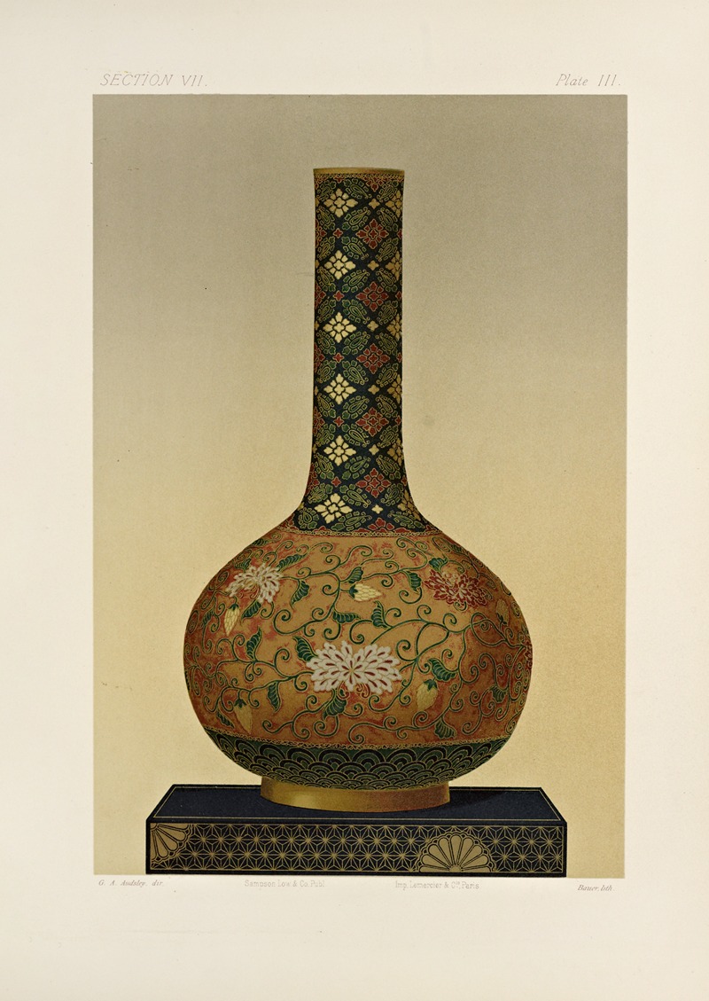 George Ashdown Audsley - The ornamental arts of Japan Pl.086