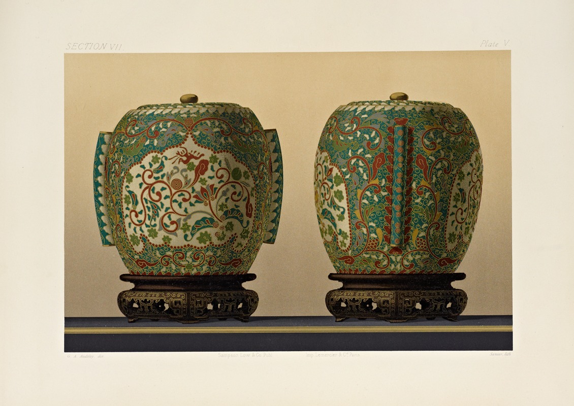 George Ashdown Audsley - The ornamental arts of Japan Pl.088
