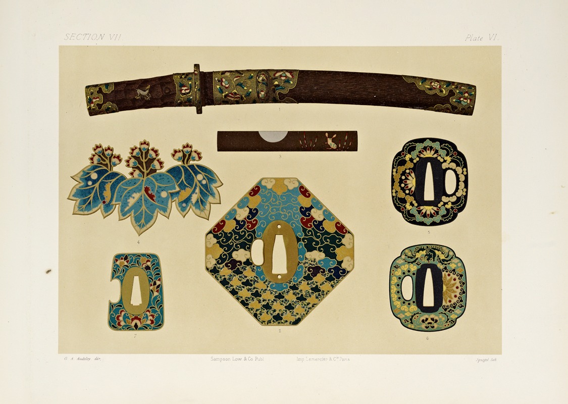 George Ashdown Audsley - The ornamental arts of Japan Pl.089