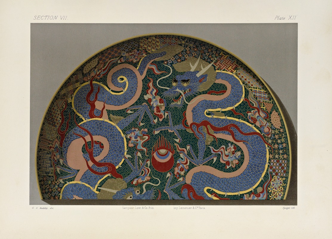 George Ashdown Audsley - The ornamental arts of Japan Pl.095