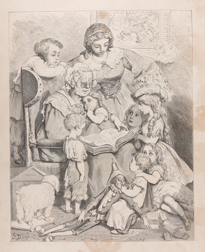 Gustave Doré - Contes des fées Pl.01