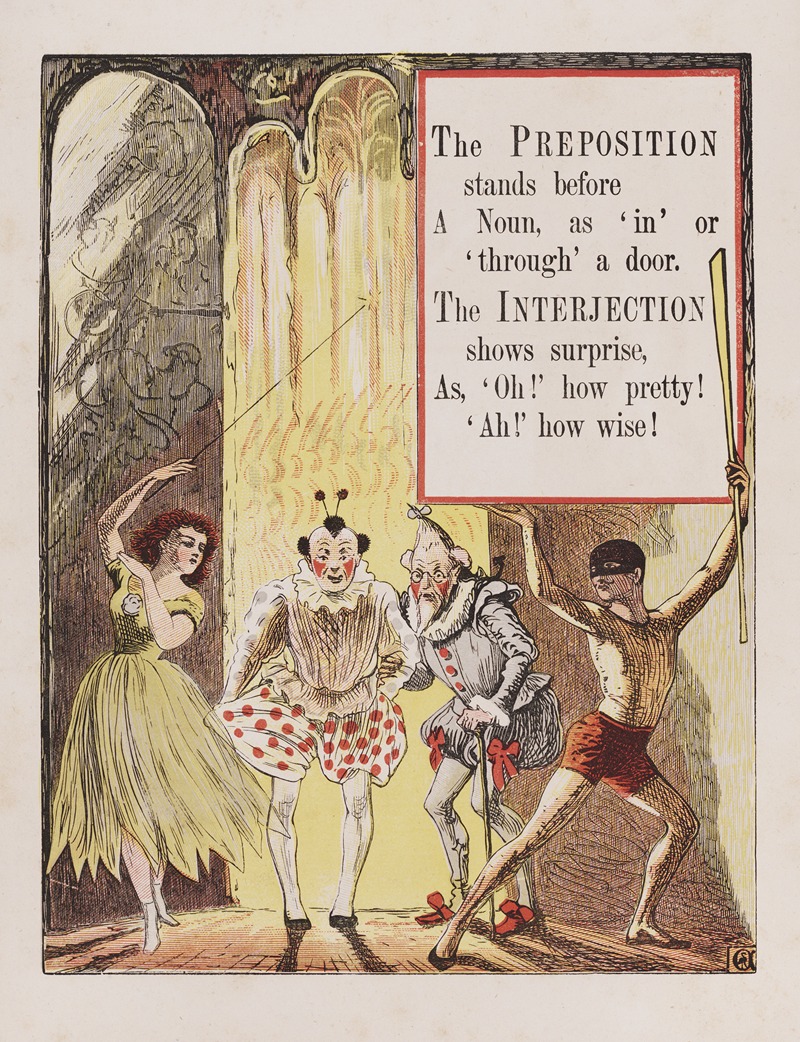 Walter Crane - Preposition;Interjection