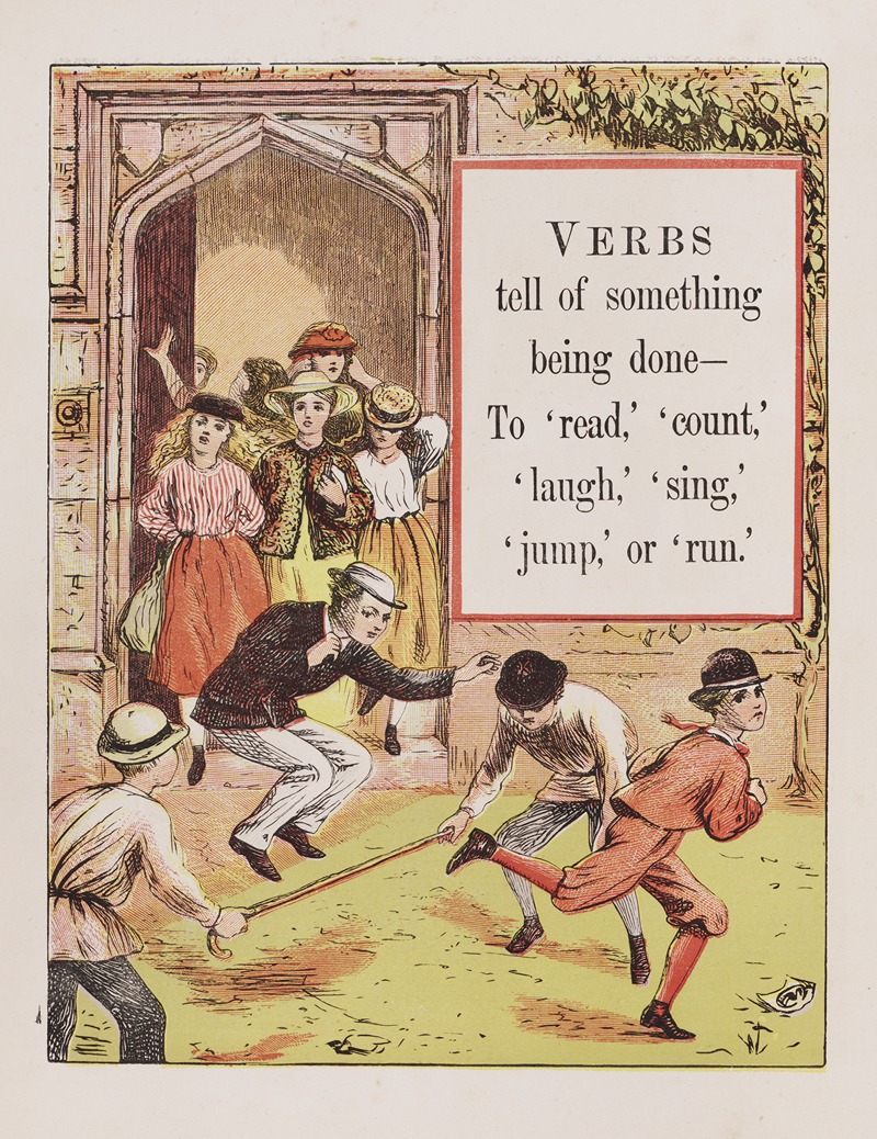 Walter Crane - Verbs