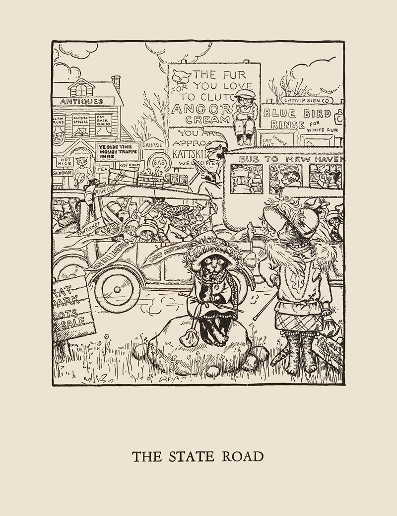 William Ely Hill - The state road