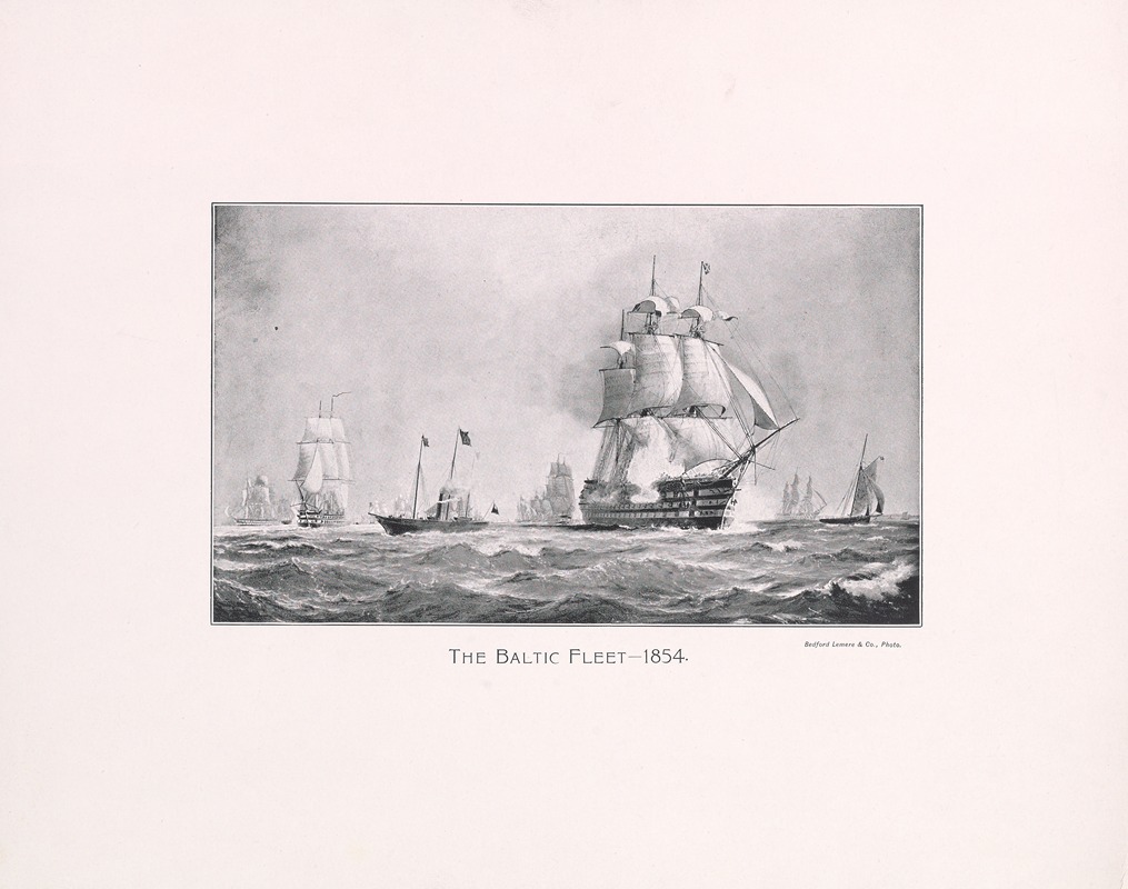 Bedford Lemere & Co. - The Baltic Fleet–1854