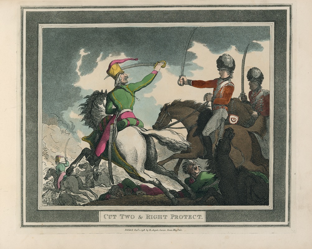 Thomas Rowlandson - Cut Two & Right  Protect