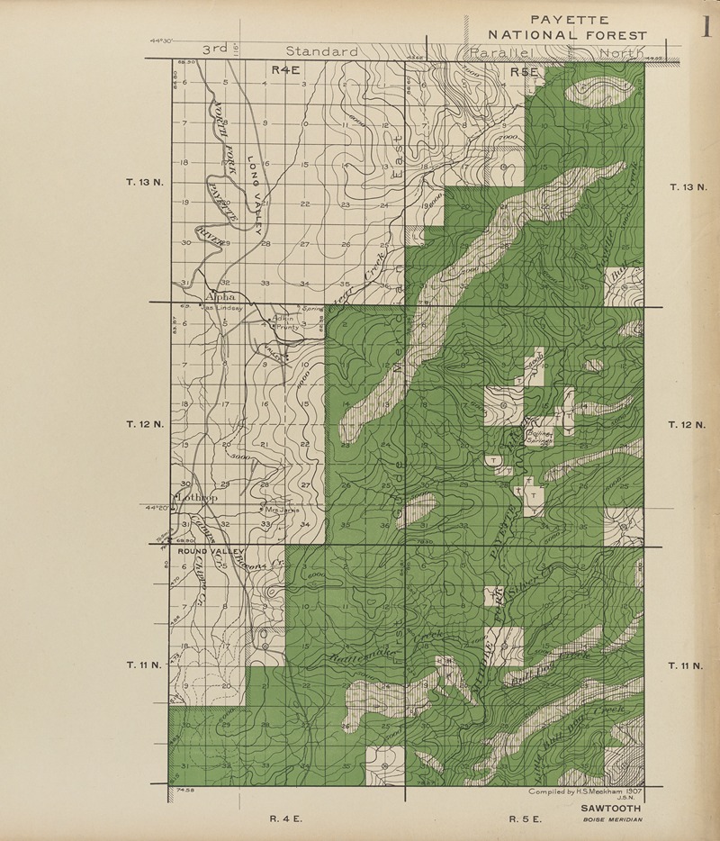 Gifford Pinchot - Forest atlas of the national forests of the United States Pl.01