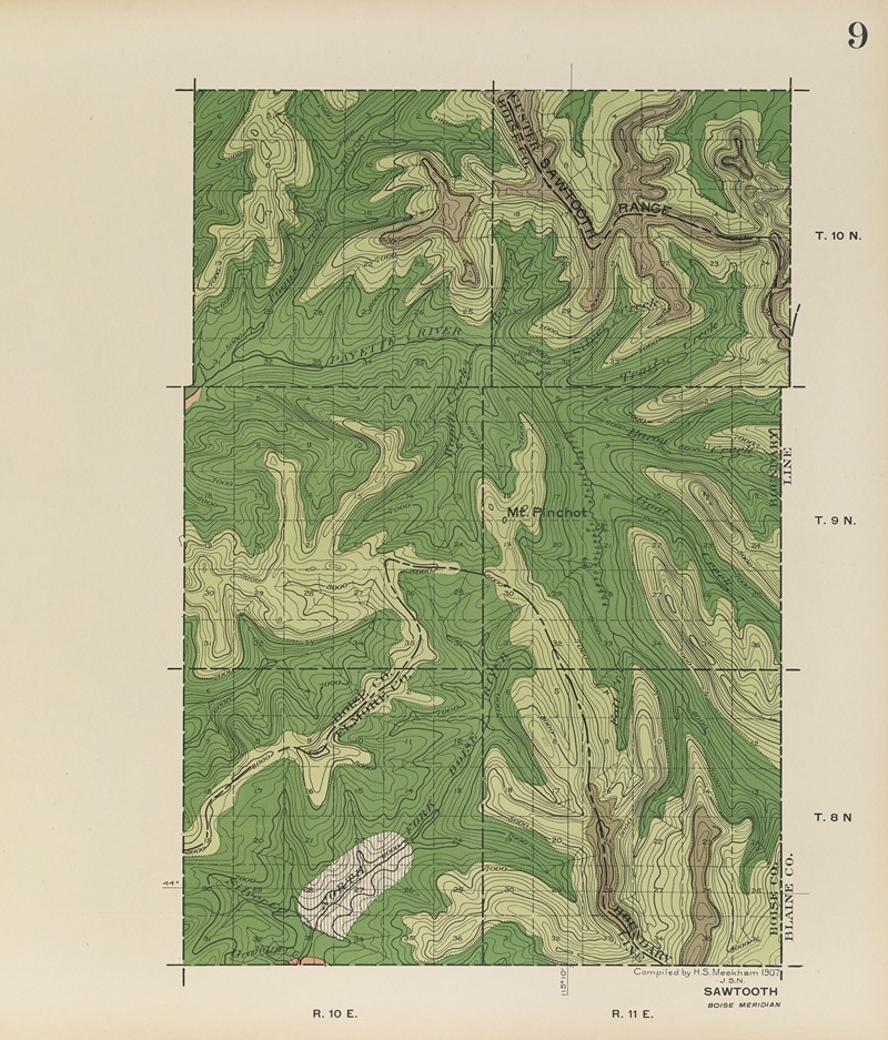 Gifford Pinchot - Forest atlas of the national forests of the United States Pl.09