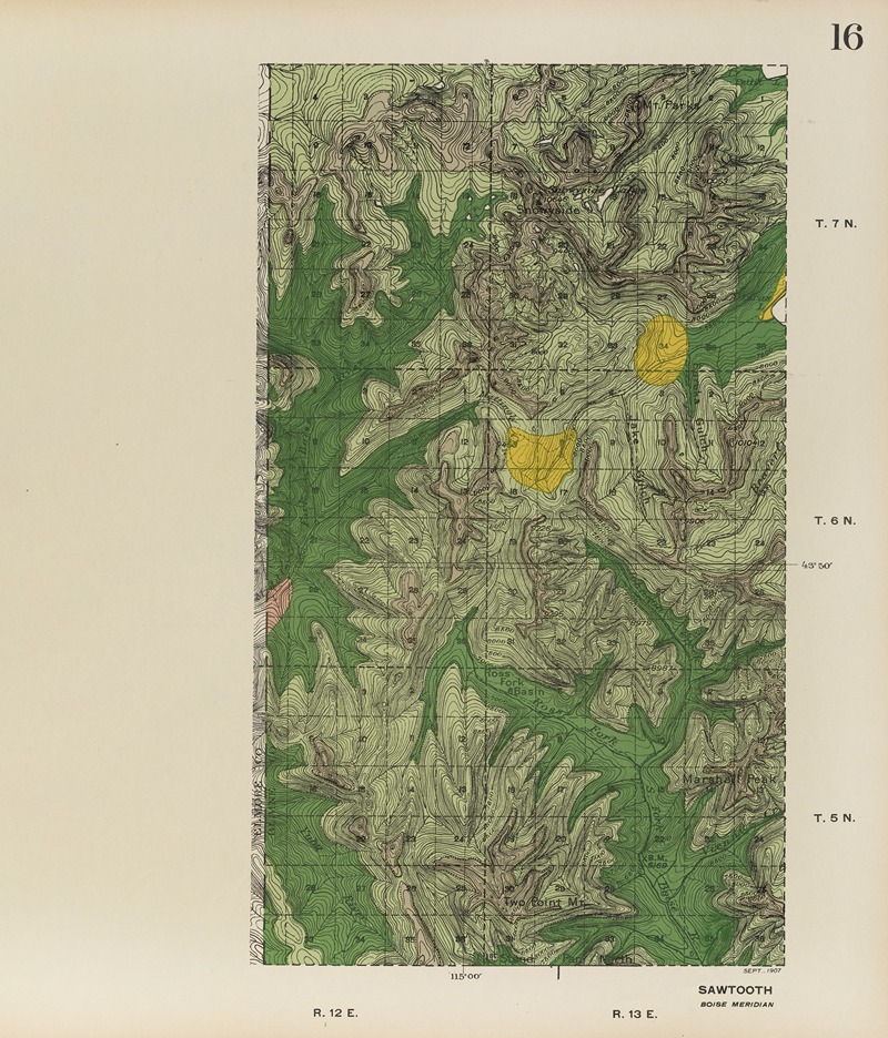 Gifford Pinchot - Forest atlas of the national forests of the United States Pl.16