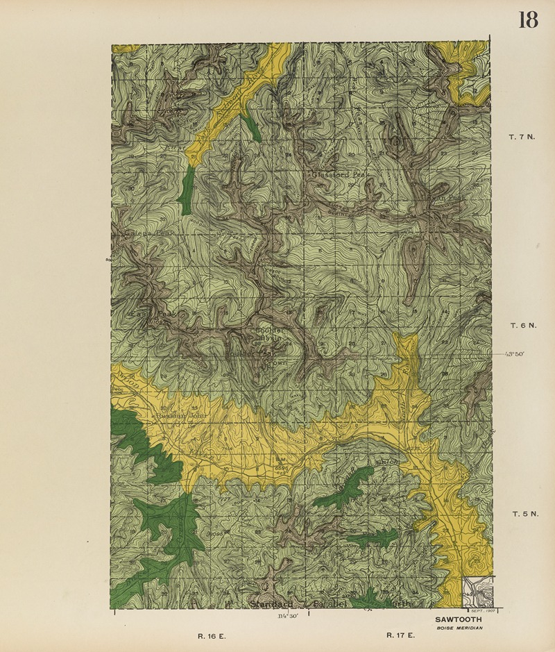 Gifford Pinchot - Forest atlas of the national forests of the United States Pl.18