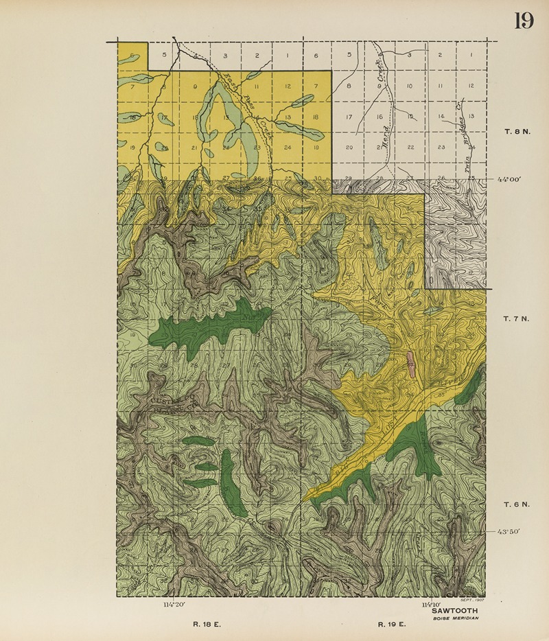 Gifford Pinchot - Forest atlas of the national forests of the United States Pl.19