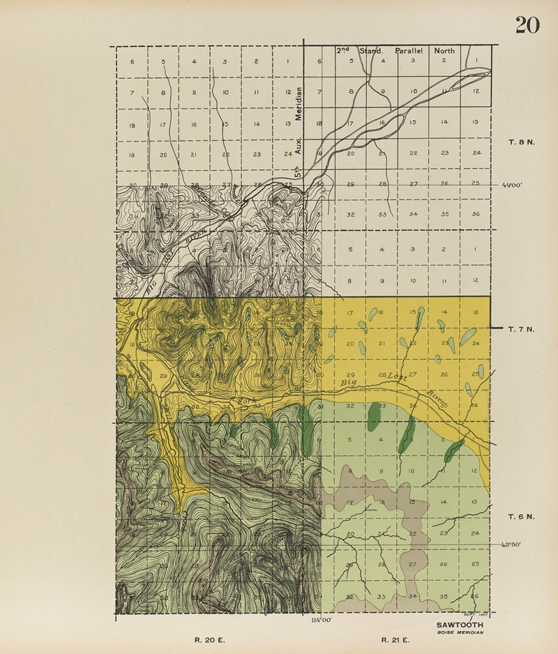 Gifford Pinchot - Forest atlas of the national forests of the United States Pl.20