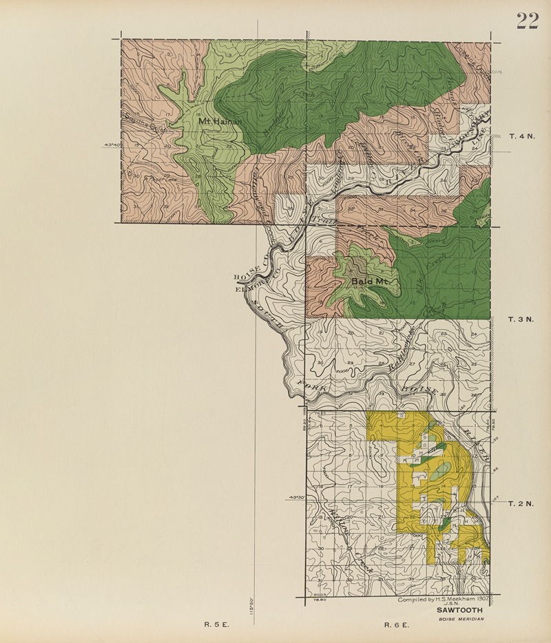 Gifford Pinchot - Forest atlas of the national forests of the United States Pl.22