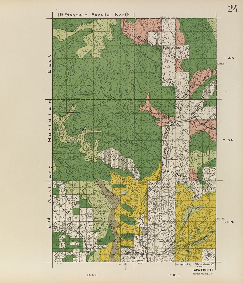 Gifford Pinchot - Forest atlas of the national forests of the United States Pl.24