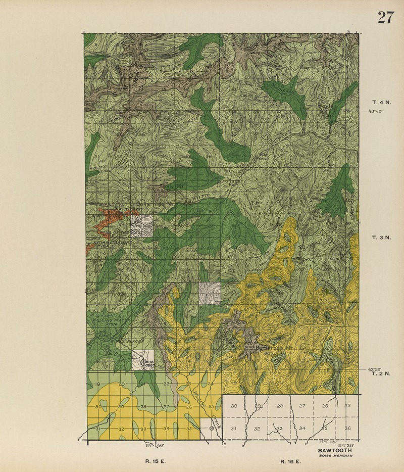 Gifford Pinchot - Forest atlas of the national forests of the United States Pl.27