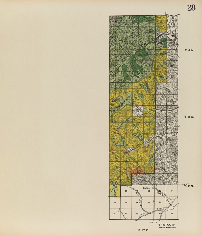 Gifford Pinchot - Forest atlas of the national forests of the United States Pl.28