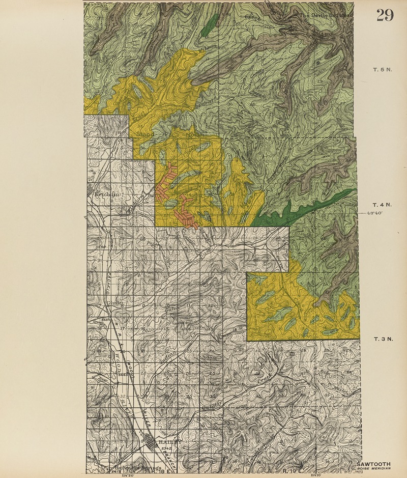 Gifford Pinchot - Forest atlas of the national forests of the United States Pl.29