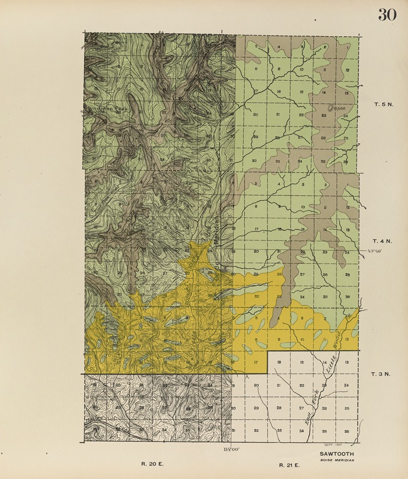 Gifford Pinchot - Forest atlas of the national forests of the United States Pl.30