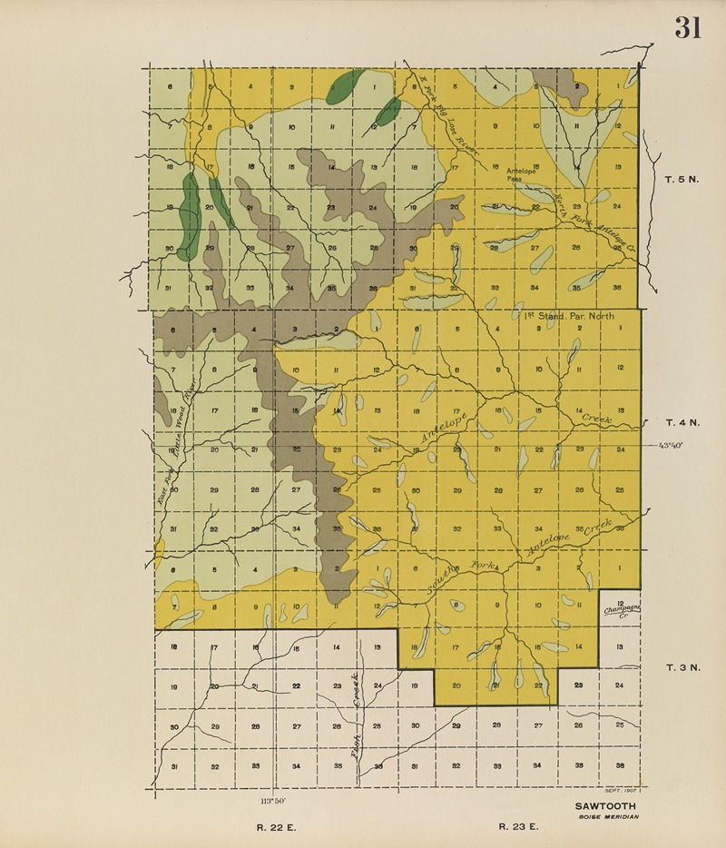 Gifford Pinchot - Forest atlas of the national forests of the United States Pl.31