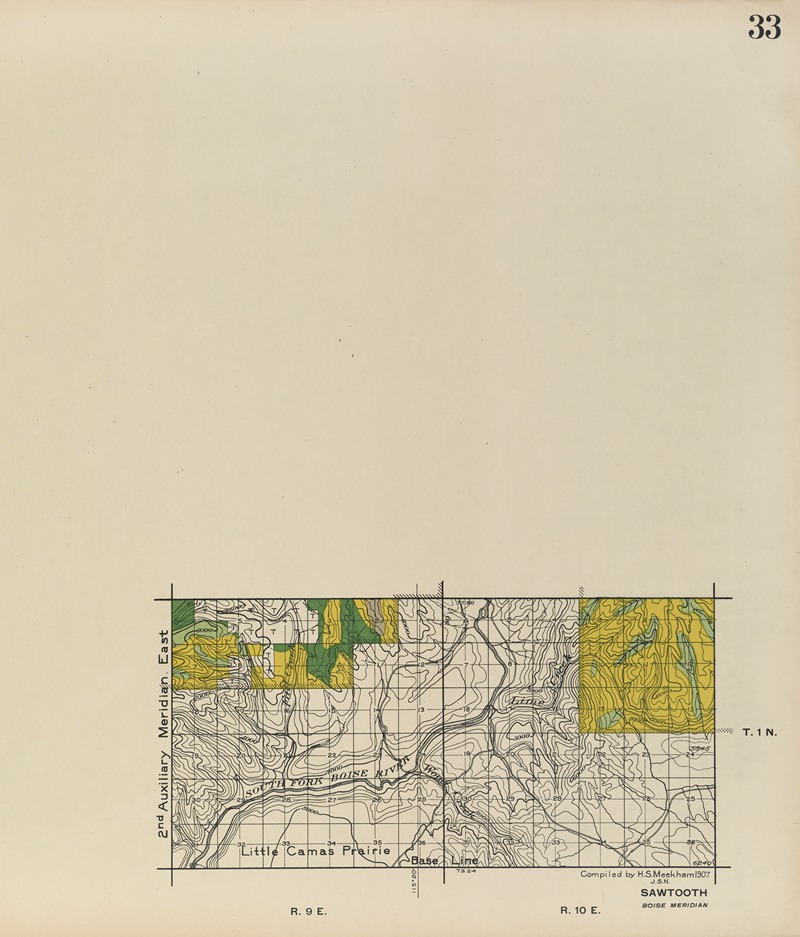 Gifford Pinchot - Forest atlas of the national forests of the United States Pl.33