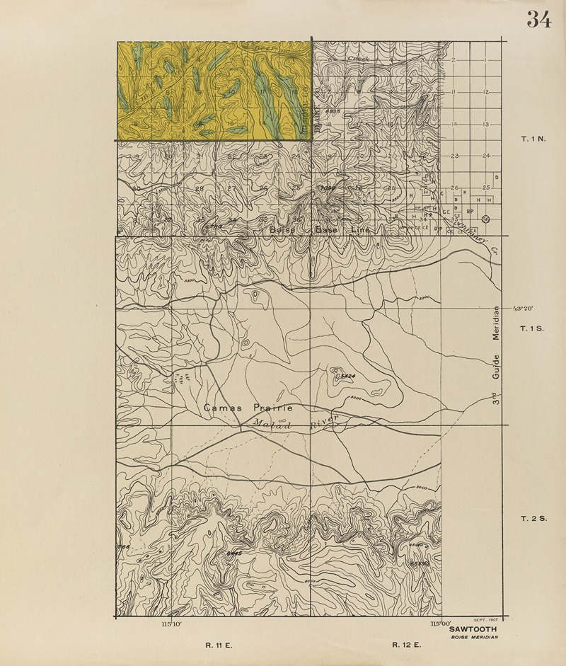 Gifford Pinchot - Forest atlas of the national forests of the United States Pl.34