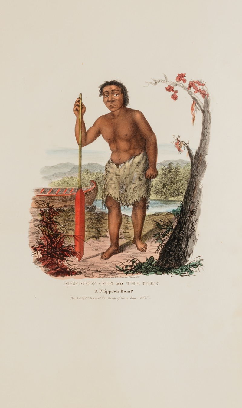 James Otto Lewis - MEN-DOW-MIN or The Corn; A Chippewa Dwarf