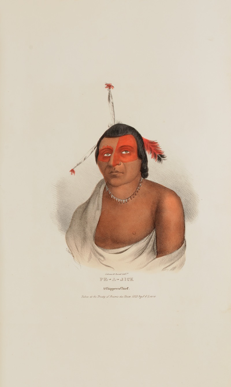 James Otto Lewis - PE-A-JICK; A Chippewa Chief