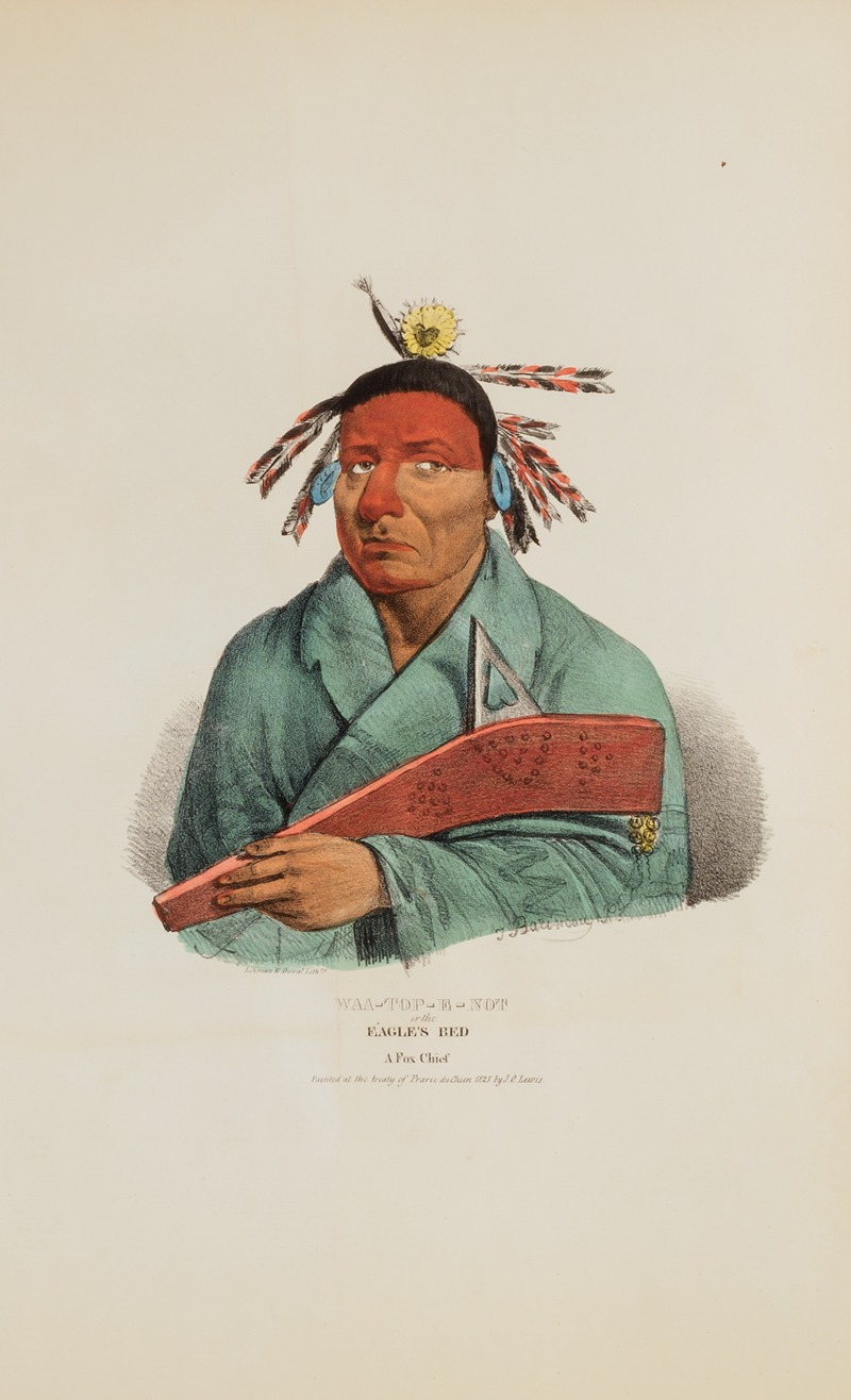 James Otto Lewis - WAA-TOP-E-NOT or the Eagle’s Bed; A Fox Chief