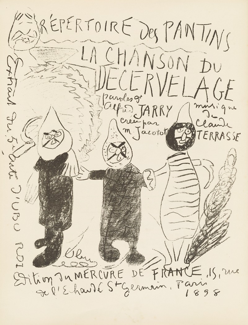 Alfred Jarry - Repertoire des pantins Pl.6