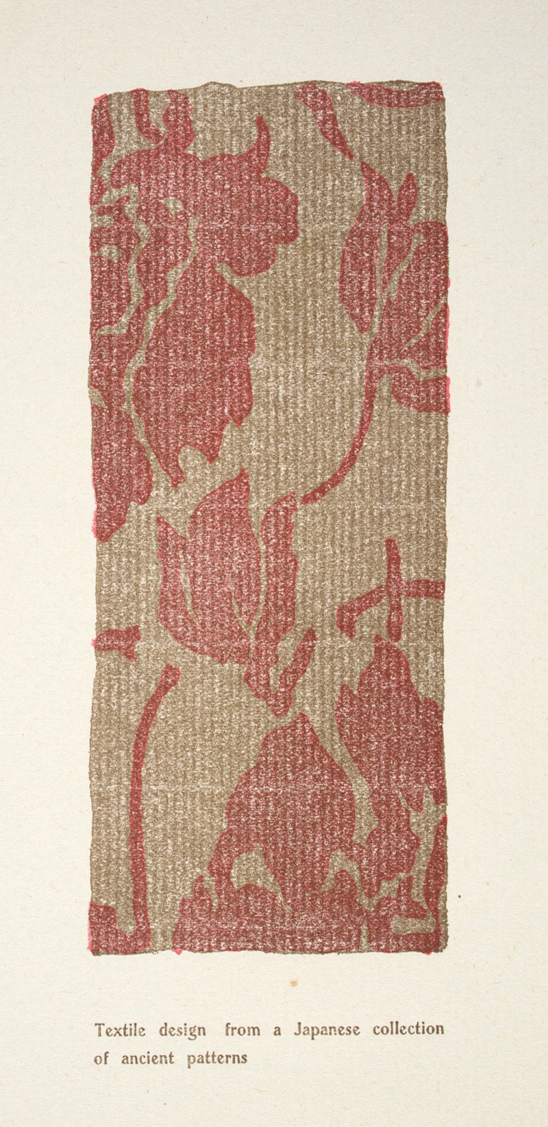 Arthur Wesley Dow - Ancient textile pattern, Japanese