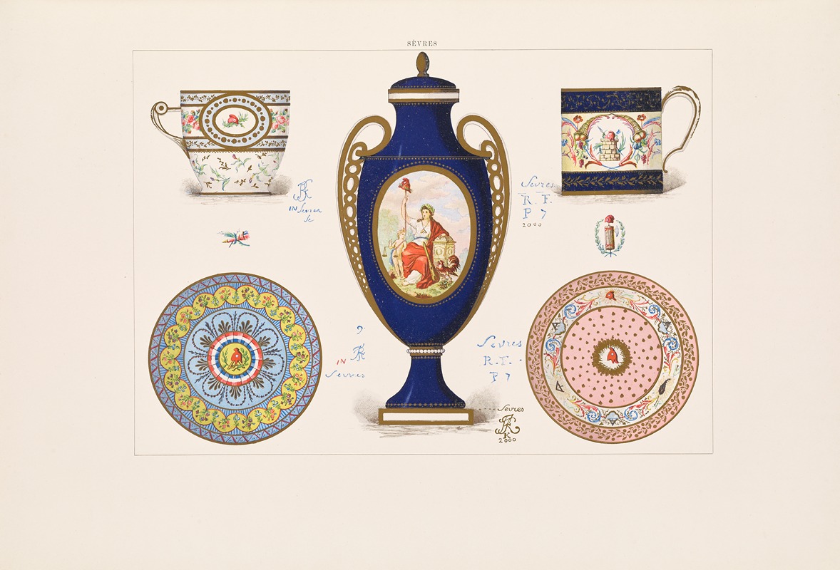 Edouard Garnier - The soft porcelain of Sèvres Pl.02