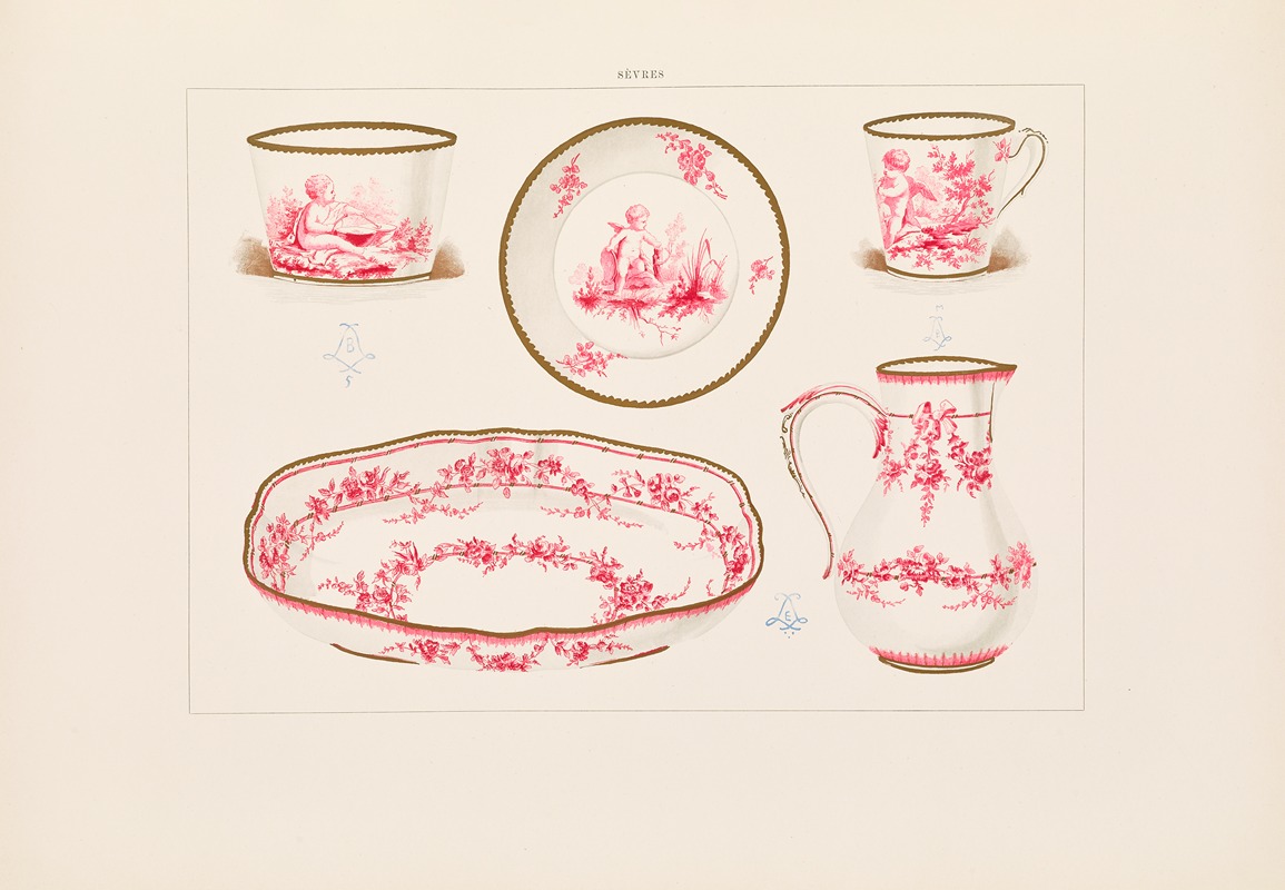 Edouard Garnier - The soft porcelain of Sèvres Pl.09