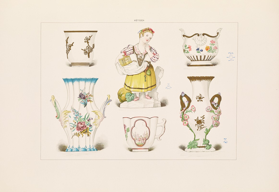 Edouard Garnier - The soft porcelain of Sèvres Pl.12